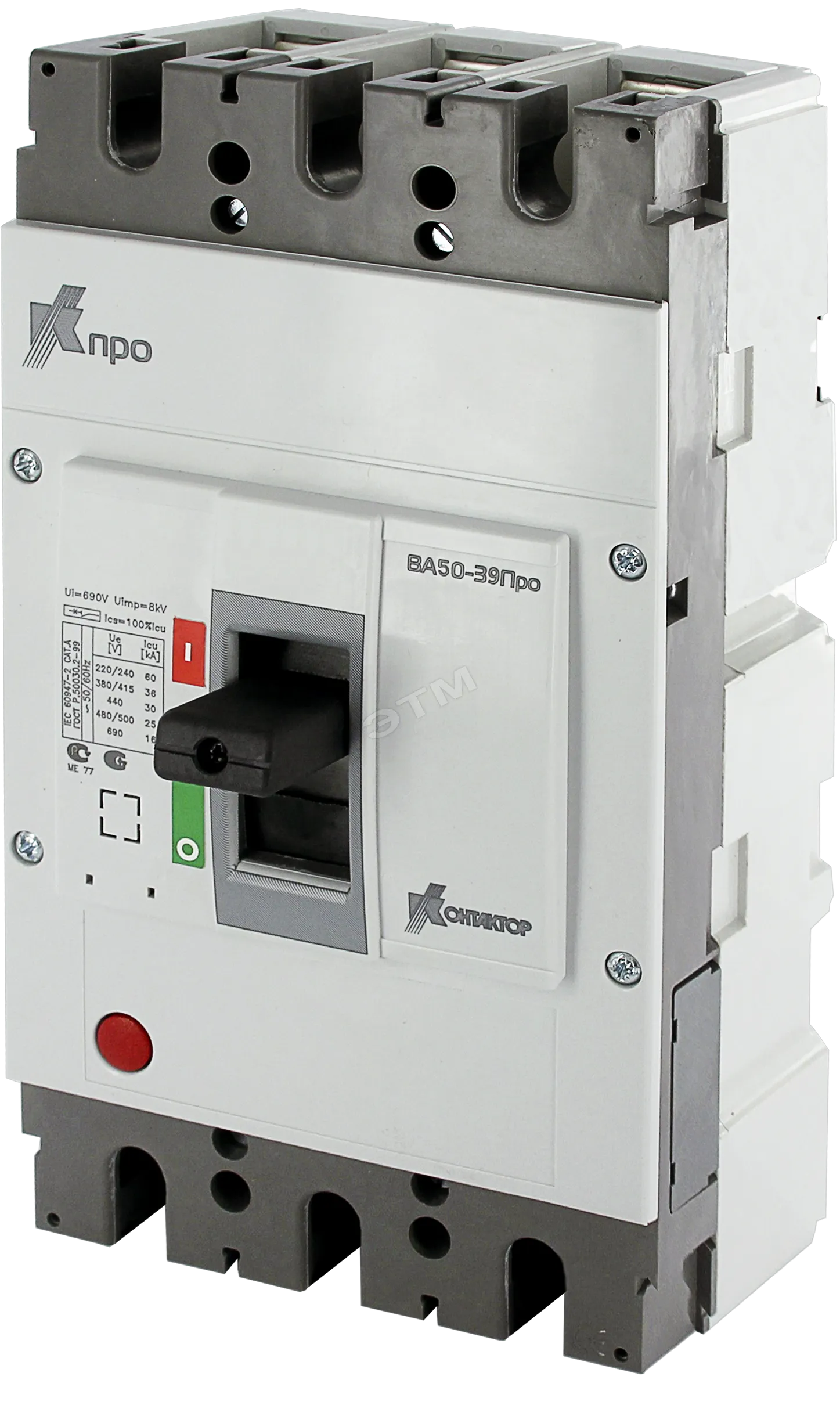 Выключатель автоматический ва 5039 про 200а 36ka сэл.расцепителем мрт-39про КОНТАКТОР УЛЬЯНОВСК 7013000