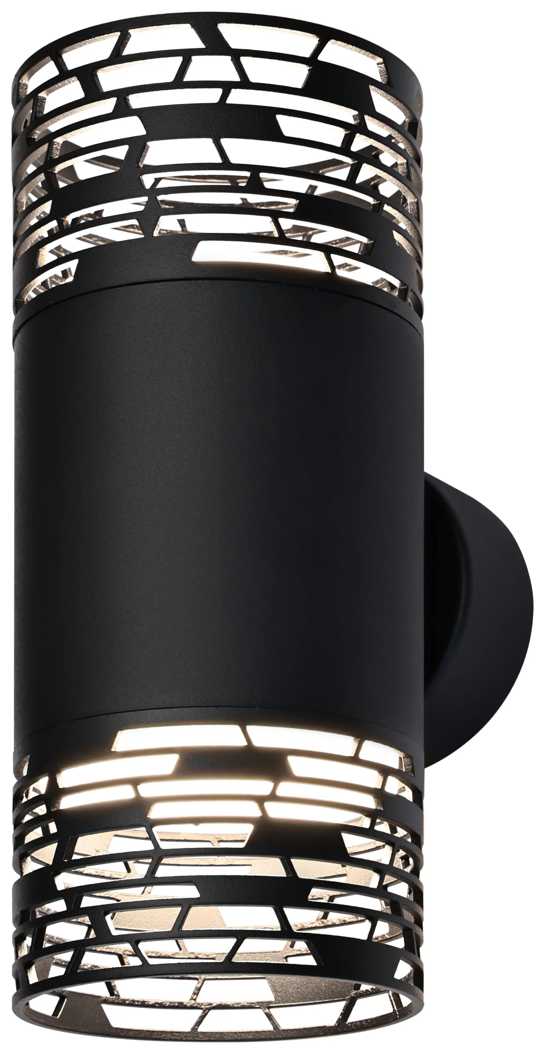 Декоративная подсветка BRICKS WL53 BK 2*GX53 2*15Вт IP20 черный ЭРА Б0062901