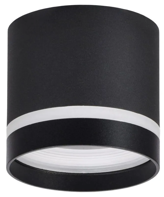 LIGHTING Светильник 4016 накладной потолочный под лампу GX53 черный IEK IEK LT-UPB0-4016-GX53-1-K02