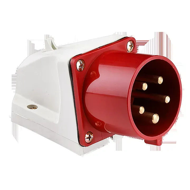 Вилка стационарная 515 3р+ре+n 16а 380в ip44 proxima EKF PS-515-16-380