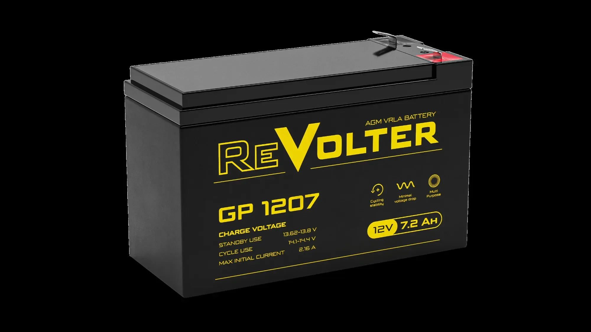 Аккумуляторная батарея Revolter GP 12В 7Ач Revolter GP 1207