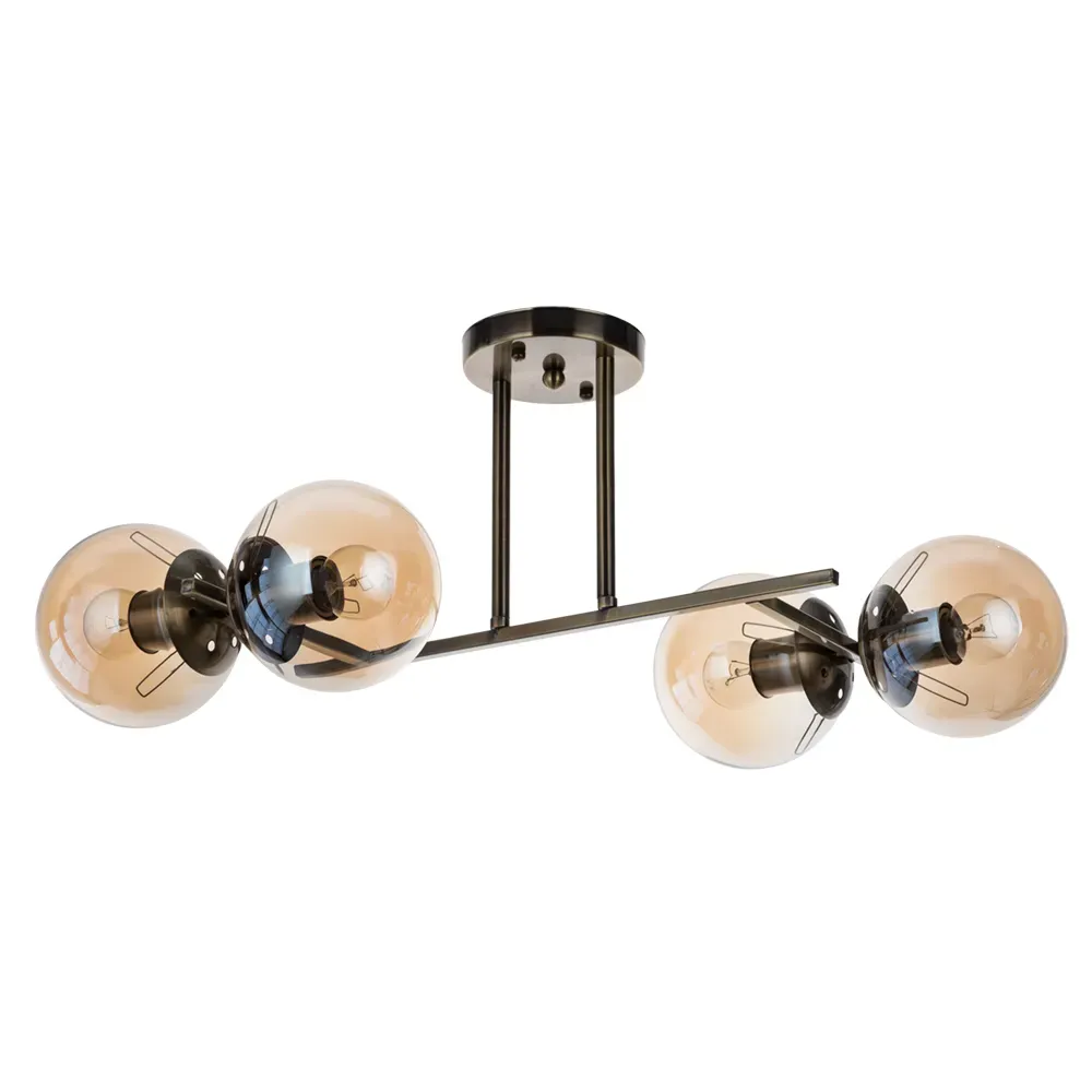 Светильник E27 металл 4 лампы Arte Lamp A4059PL-4AB