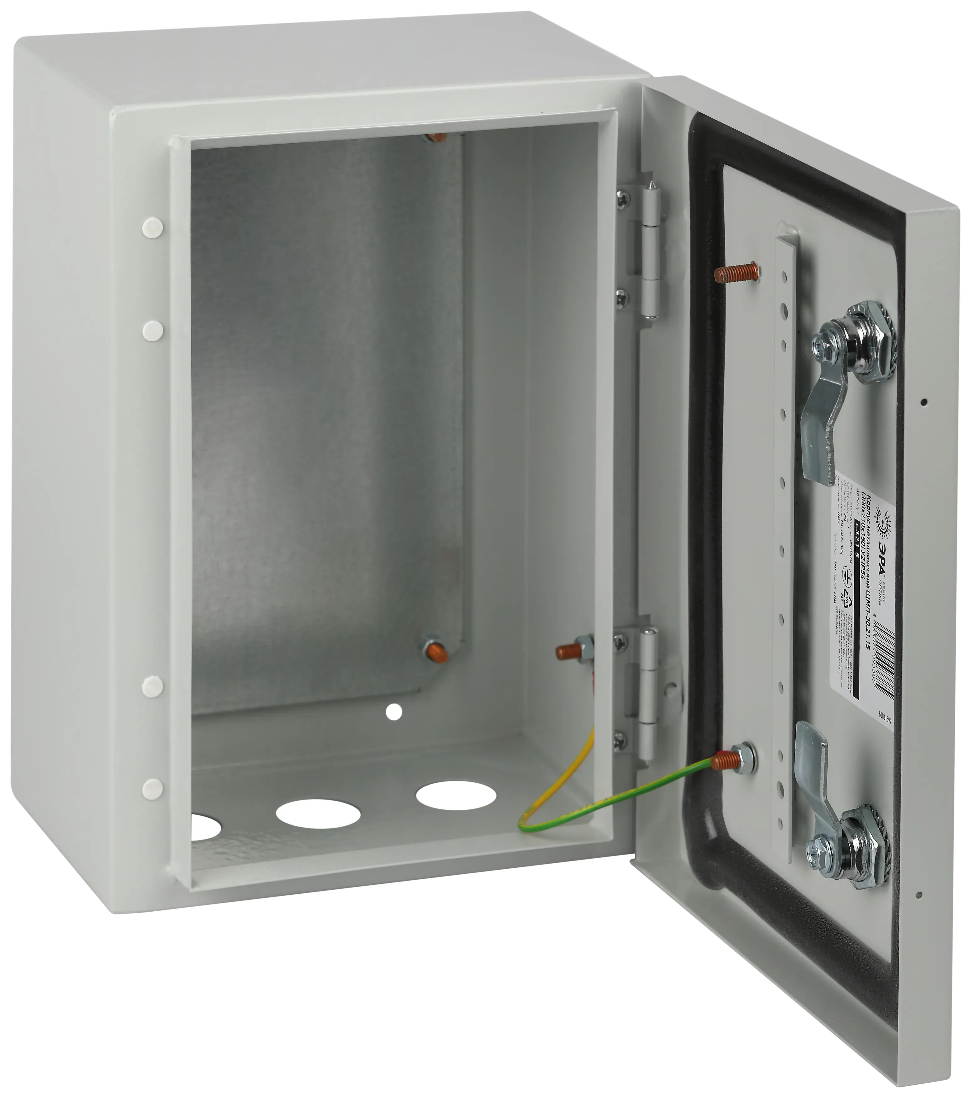 Корпус металлический щмп-25.30.15 эра optima c.2.3.1_5 (250х300х150) у2 ip54 ЭРА Б0061589