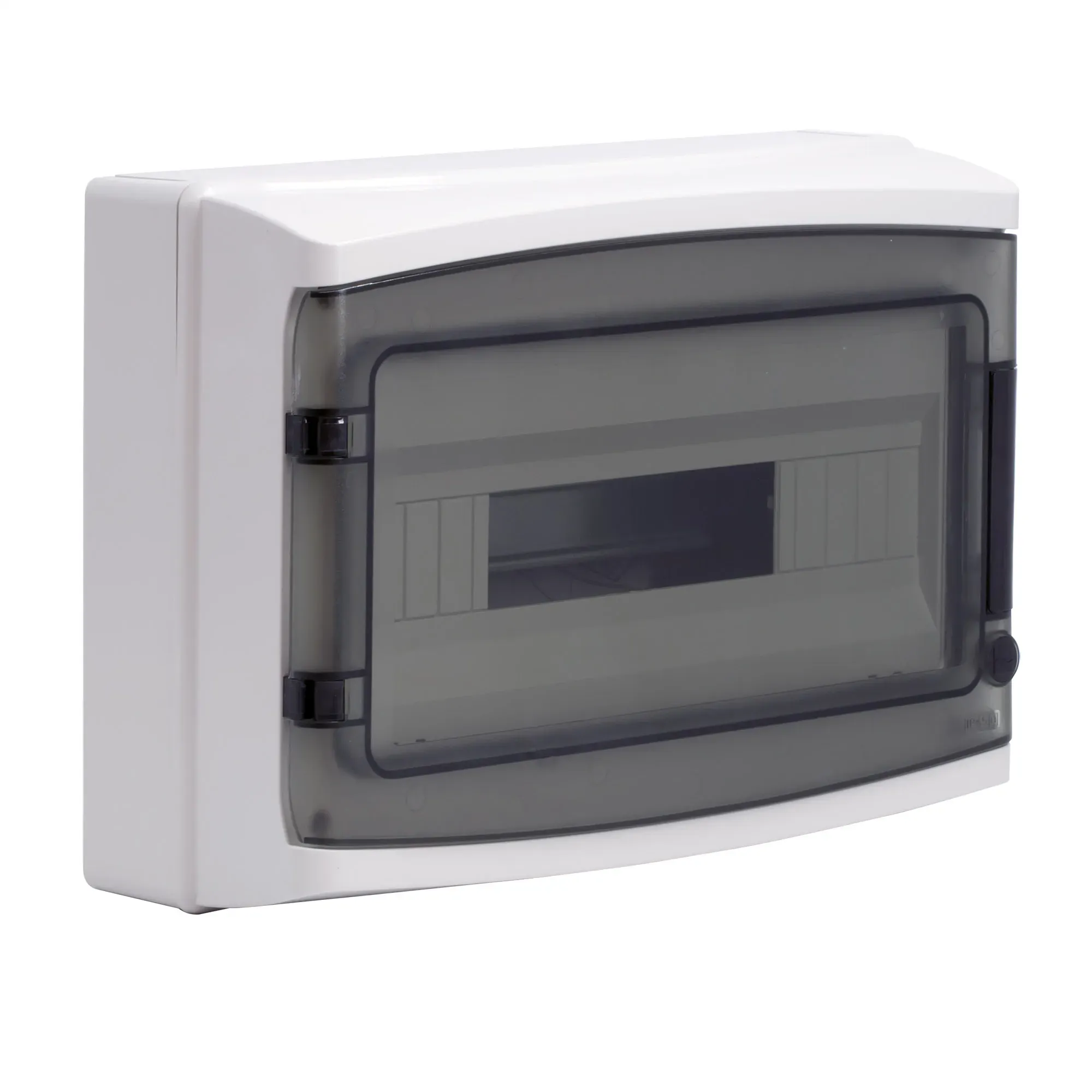 Щиток настенный с дверцей 18 мод.,ip65, серый, с клеммным блоком 63а ДКС RB18W6TGD