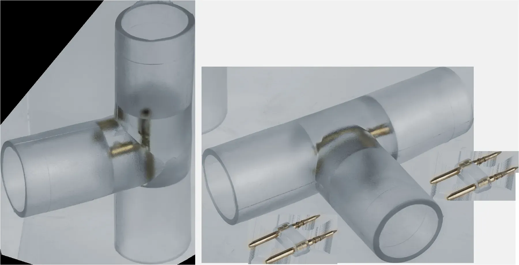 Коннектор NLSC-connectorT-2835-220V-NEONLED360 Navigator Group 23469