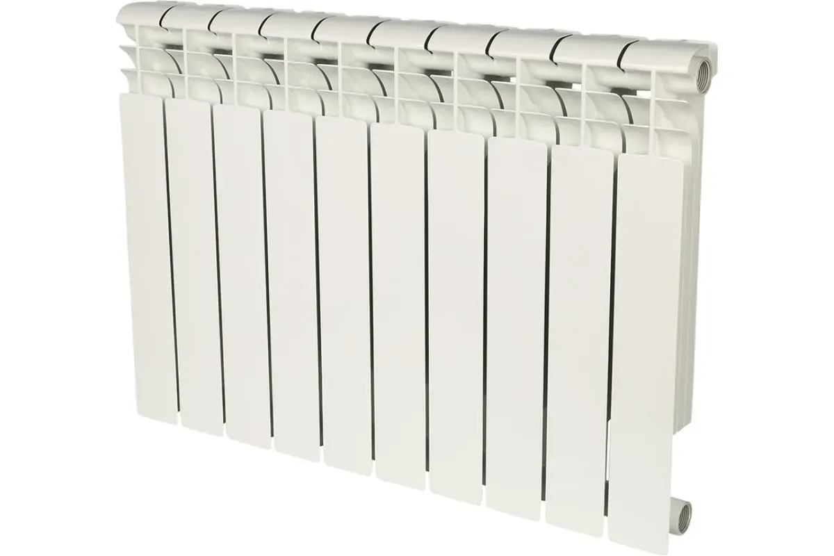 Радиатор биметаллический секционный 500/80/10 боковое подключение Rommer RG008P0CKOK7T0