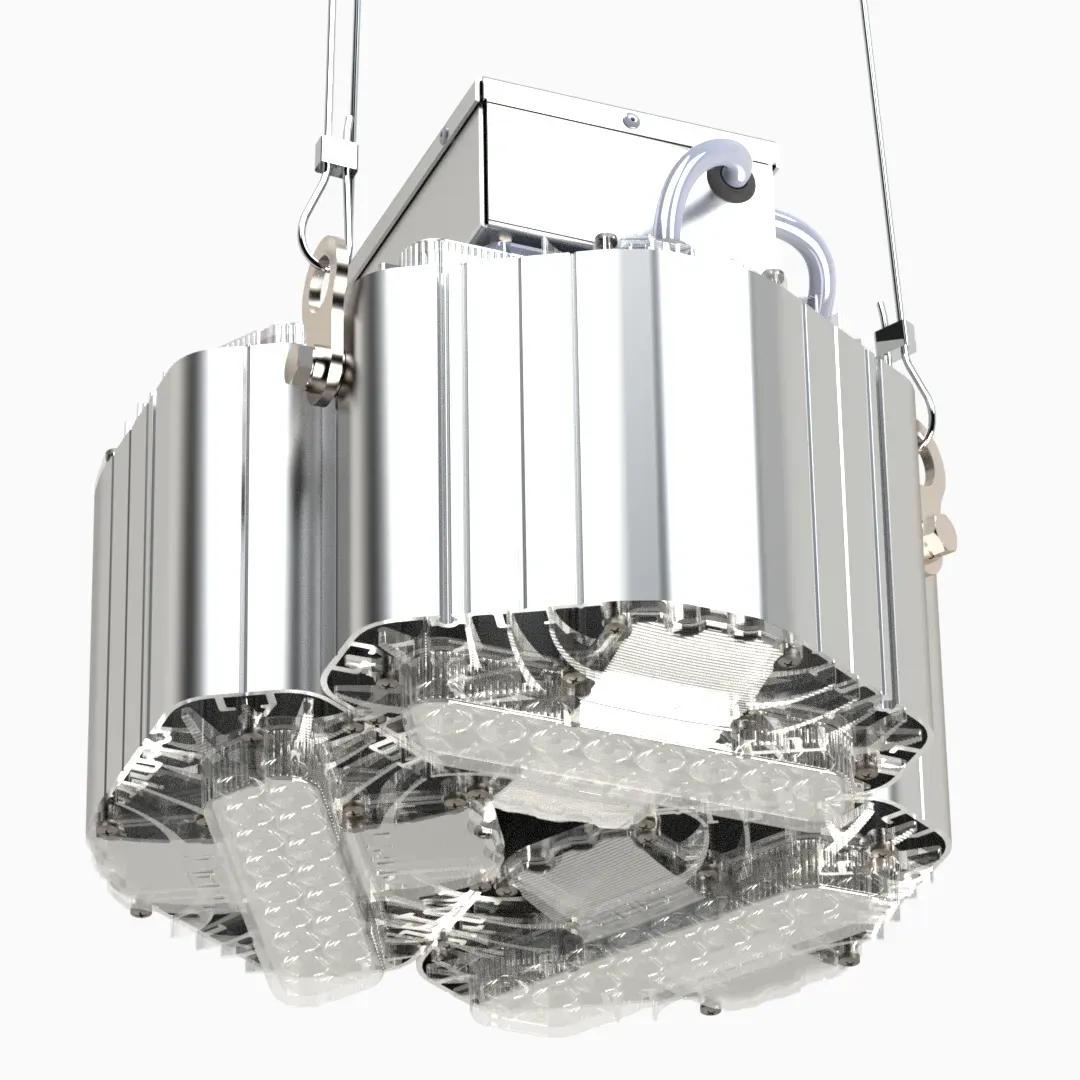 Светильник l-lego ii 165 135вт 17553лм к15 5,0к усеч.корп ip66 LEDEL LII080