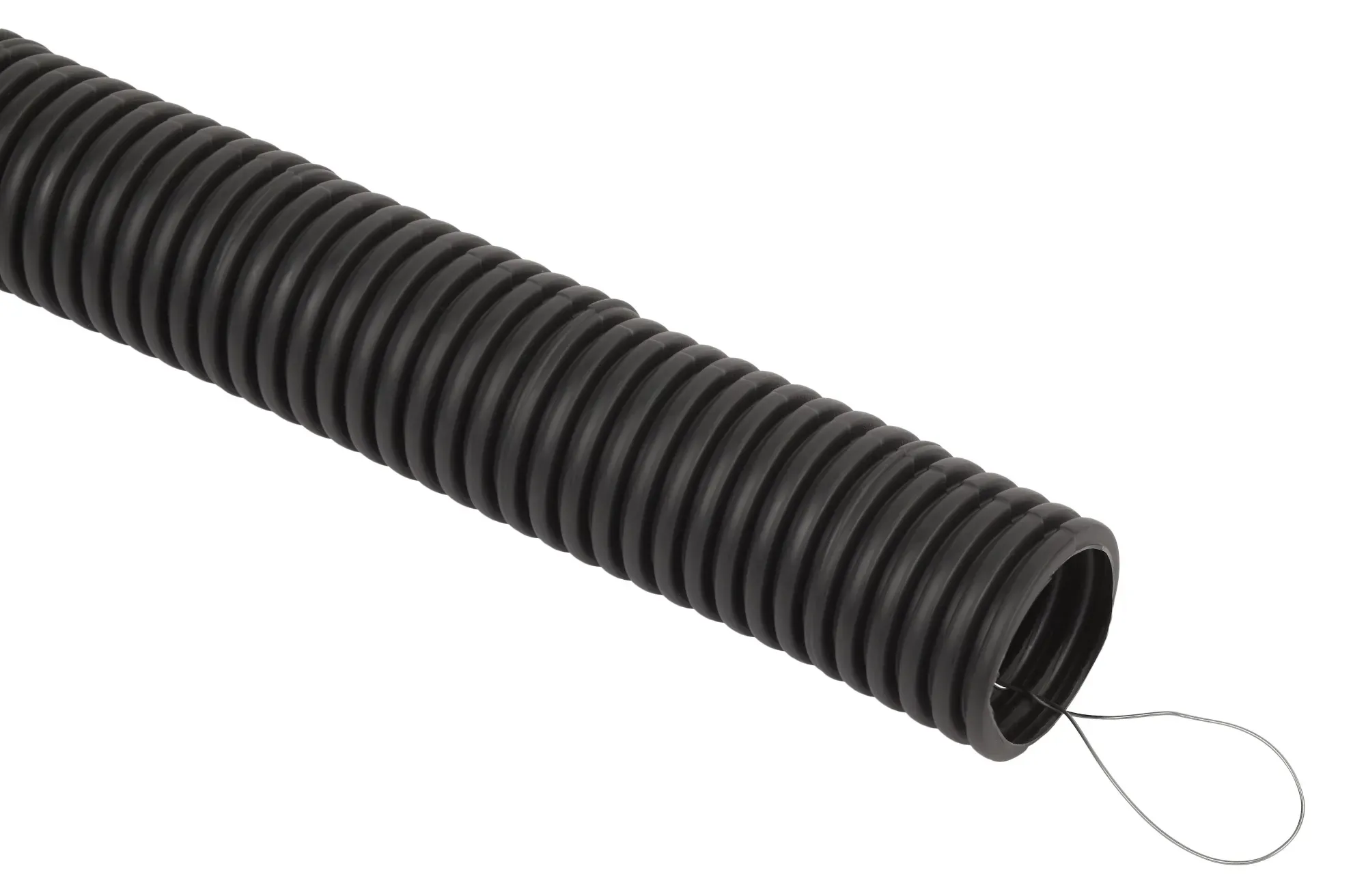 Труба гофрированная frhf gofr-50-20-frhf черная безгалогенная трудногорючая d50 с зондом 20м ЭРА Б0068911