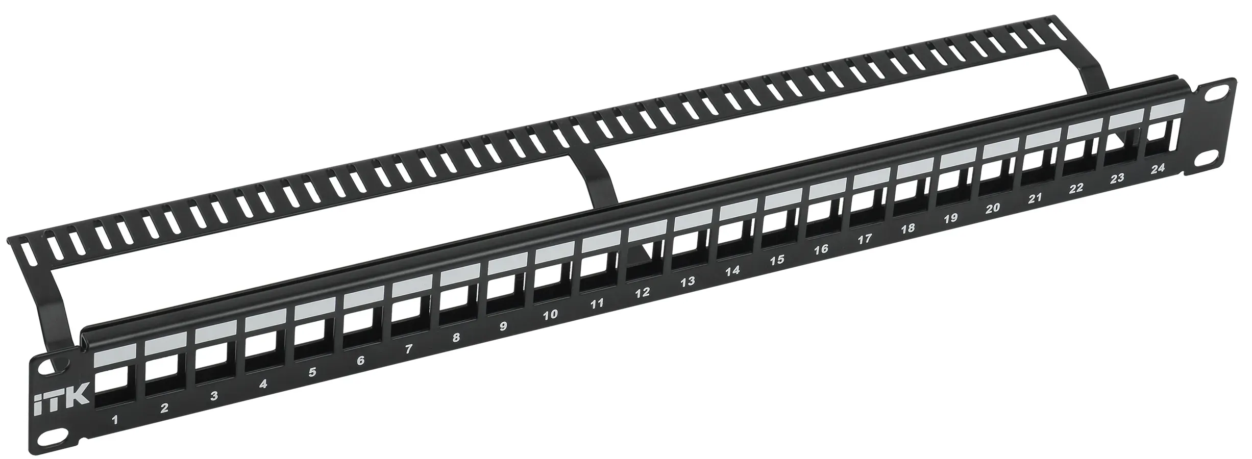Патч-панель модульная UTP 24 порта 1U