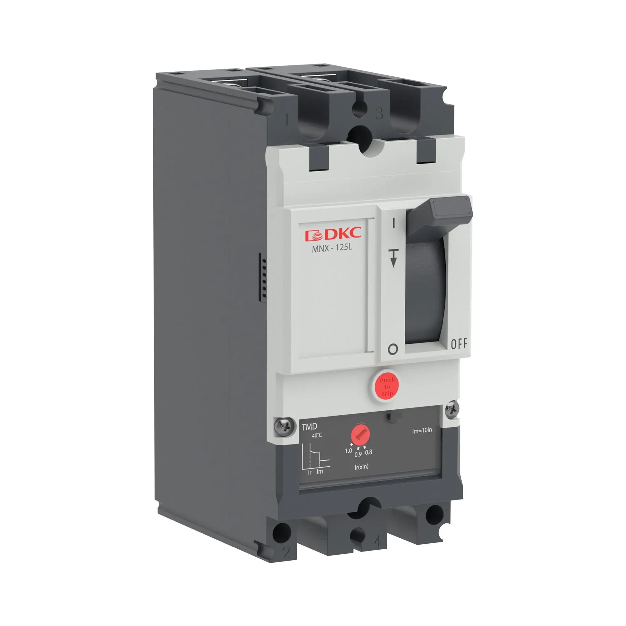 Авт. выкл. yon pro mnx125l 2p 16a 70ka при ac415v расц. tmd ir=0,8-1xin im=10xin ДКС MNX125L2PTMD0016