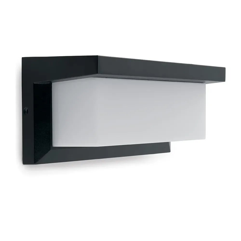 Светильник ДБУ Е27 без лампы IP54 черный FERON 11685