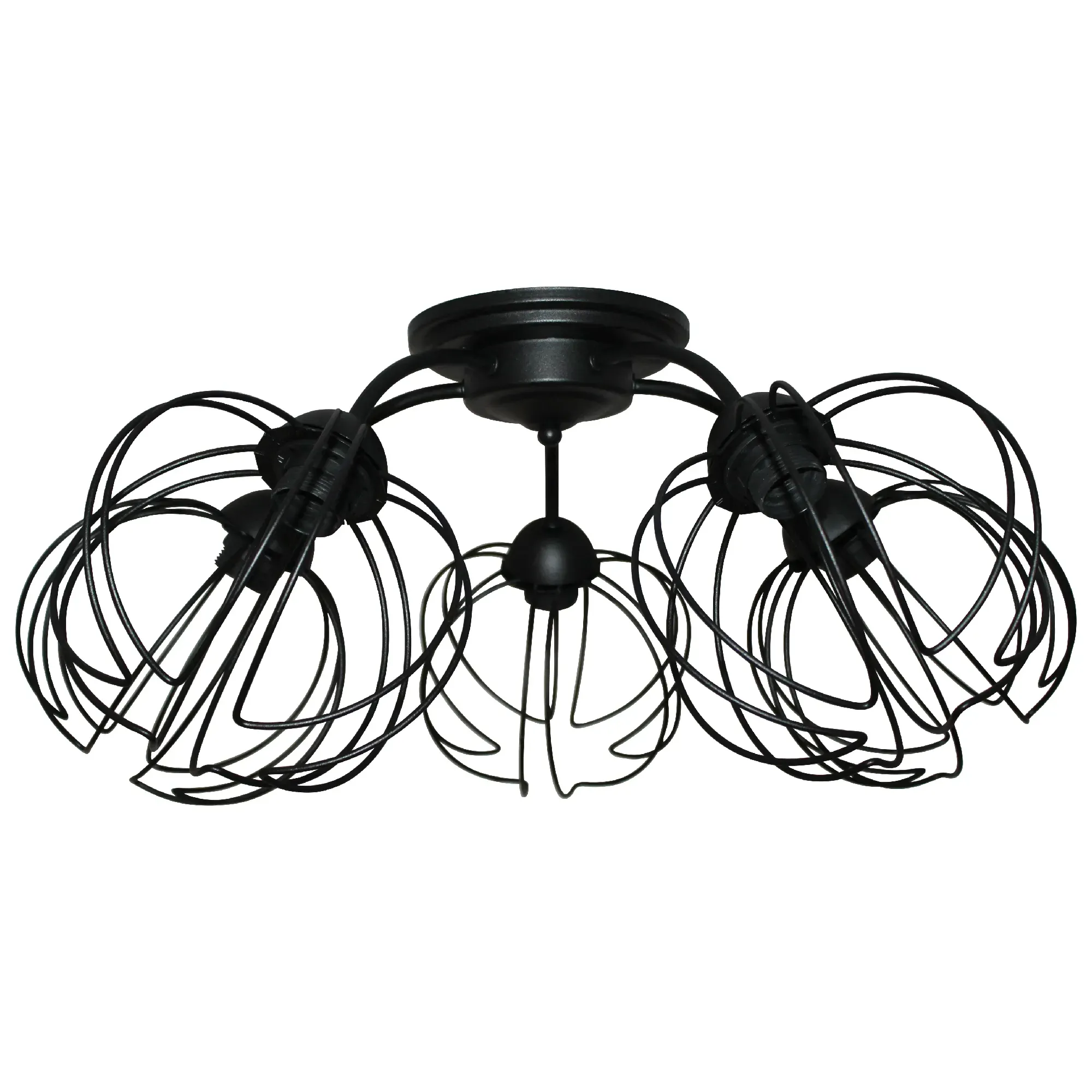 Светильник Долли 151 черный муар НПБ 01-5х60-138 Е27 ИУ ЭЛЕТЕХ 1005404563