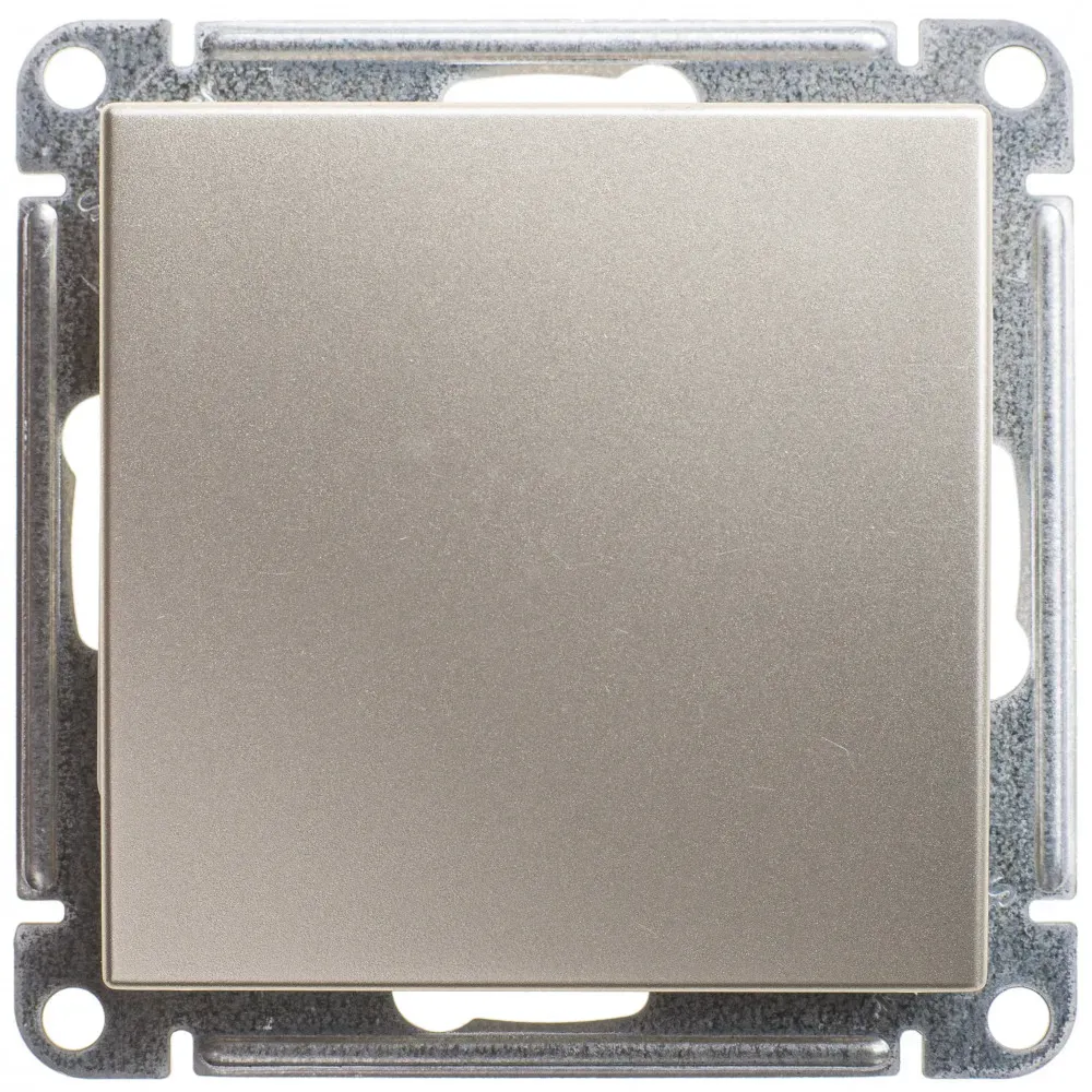 Выключатель одноклавишный, двухполюсный, 10АХ, механизм, шампань SE (Потенциал) VS210-152-4-86