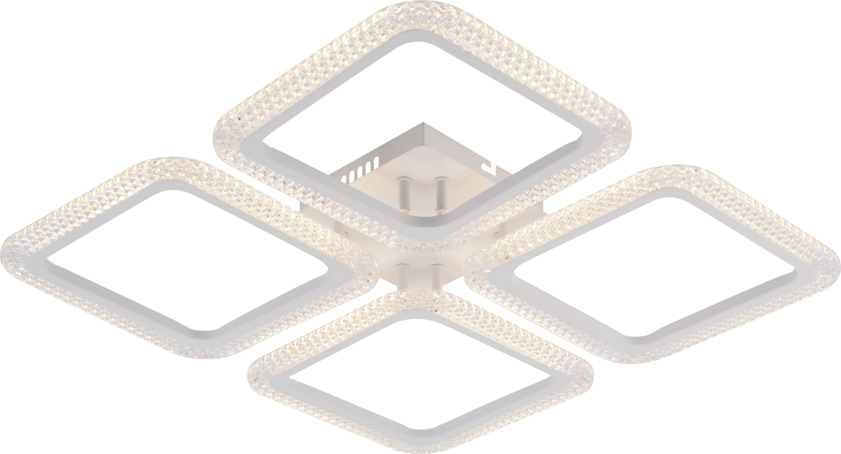 Светильник потолочный светодиодный Nikki 6112-106 104 Вт LED 2800К - 6200К модерн с пультом Rivoli (Б0060852) Rivoli Б0060852