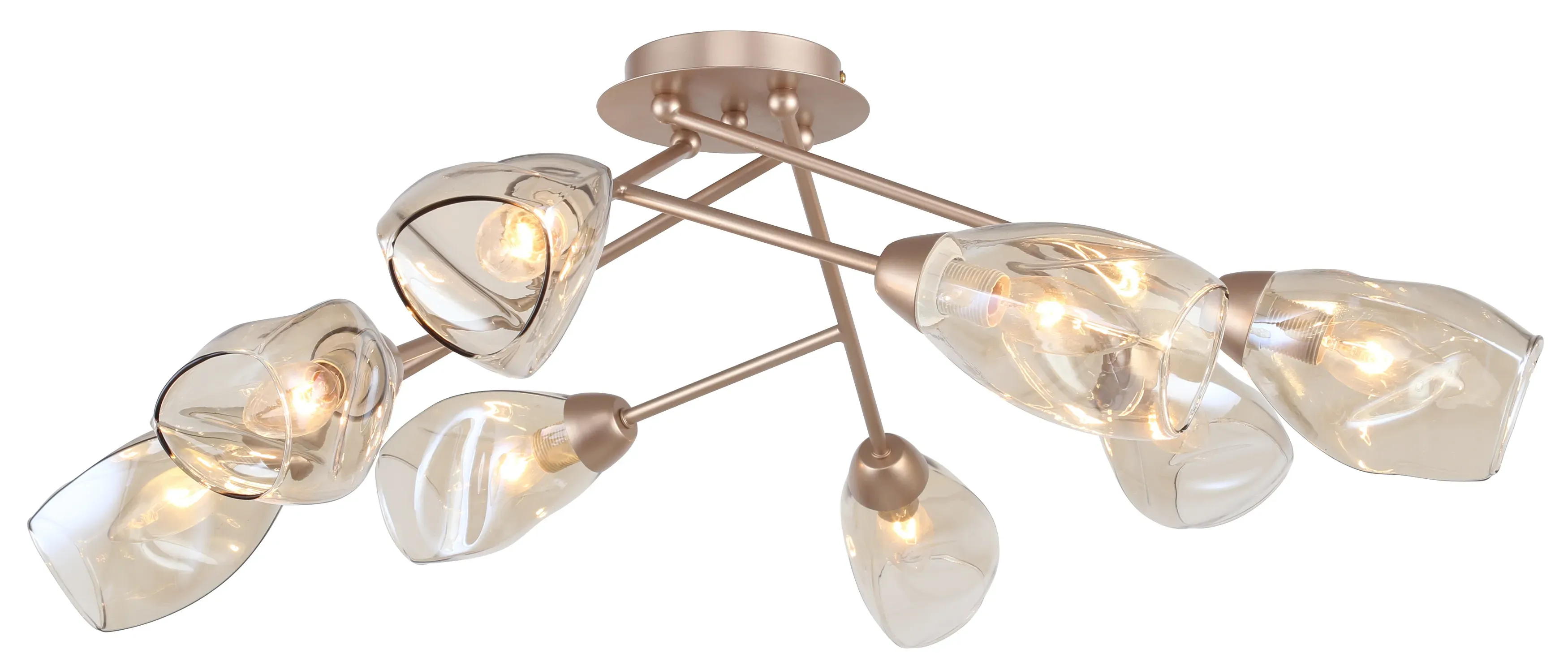 Люстра Carrie 3124-308 8 х Е14 40 Вт модерн Rivoli Б0055456