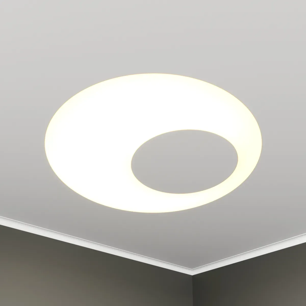 Светильник светодиодный RVE-LBX-APERTURA-630-V (Круг с отв. 630х630х100мм 29Вт встраиваемый 4000K Белый) RVElektro RVE00003181