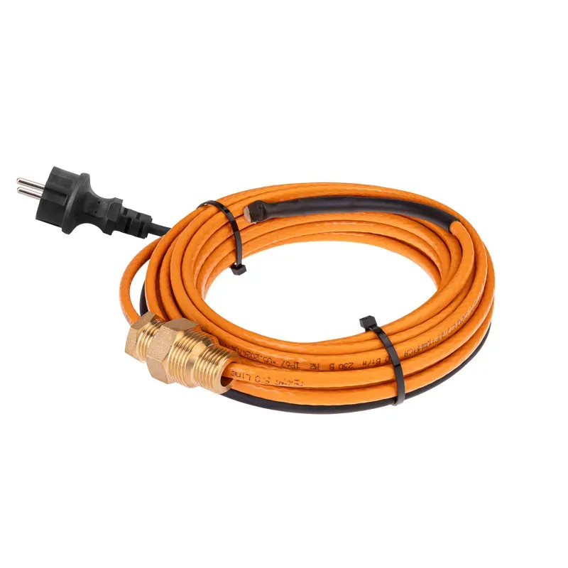 Кабель греющий саморегулирующийся 10HTM2-CT, в трубу, 8 м/80 Вт REXANT 51-0604