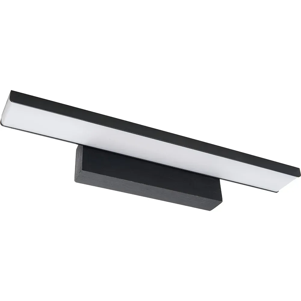 Светильник светодиодный ДБО-8w 4000К 420Лм черный подсветка для зеркал FERON 41880