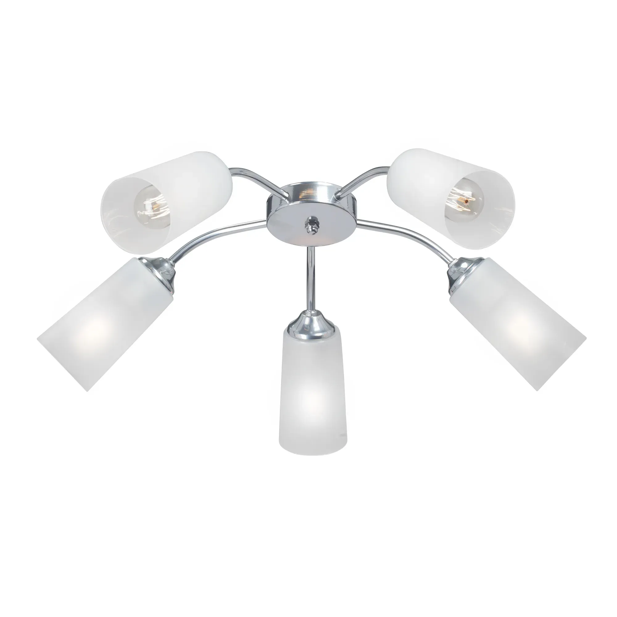 Люстра 5xE27 макс. 40Вт плафон ПП VITALUCE V3758-9/5PL