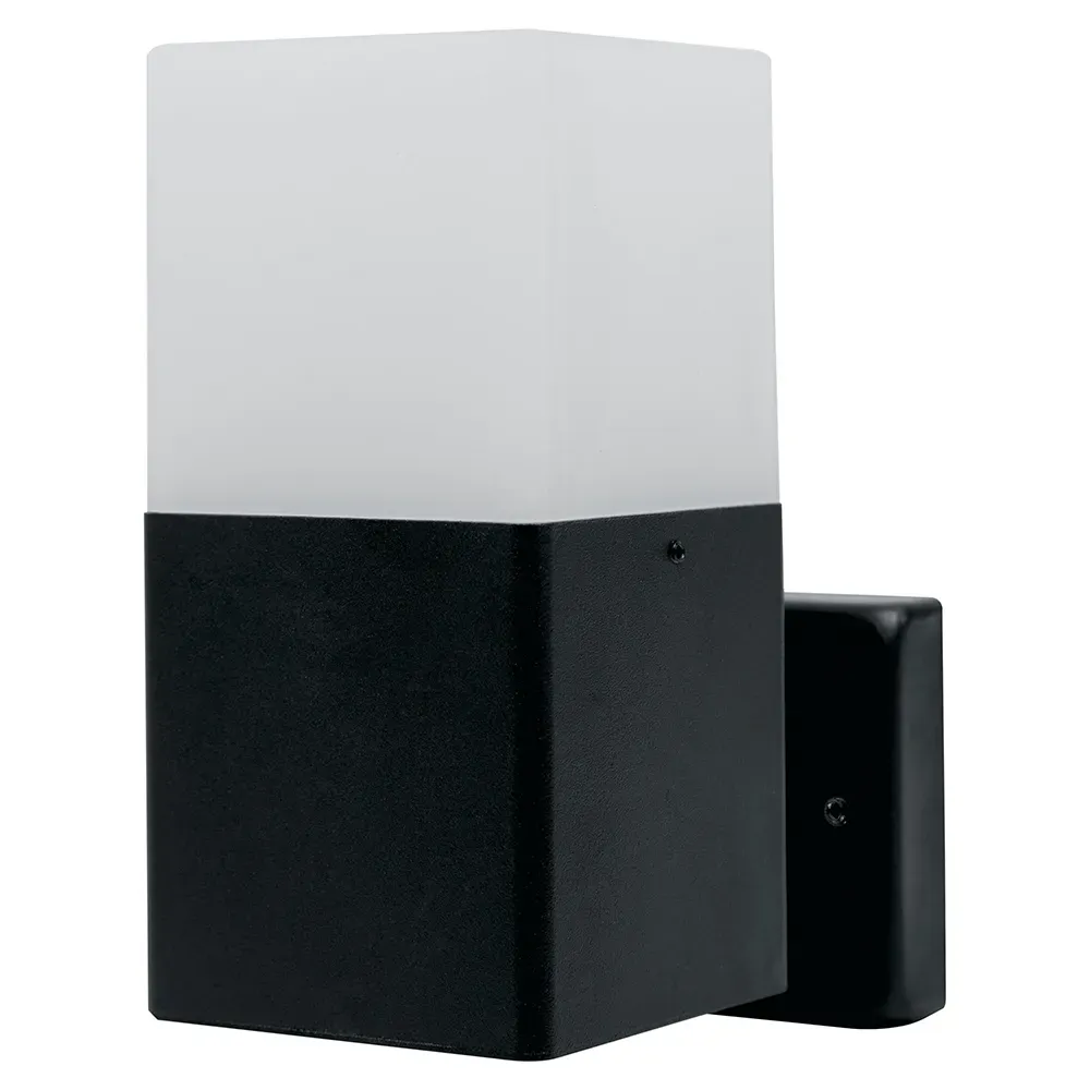 Светильник ДБУ-15w вверх Е27 без лампы IP44 черный FERON 11680