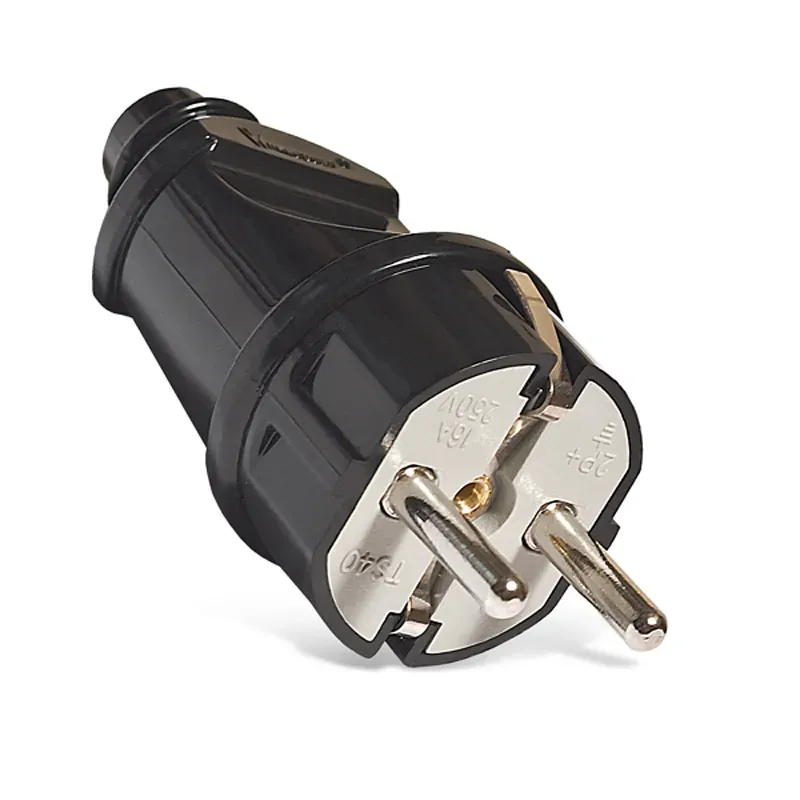 Евровилка прямая черная Универсал А1010