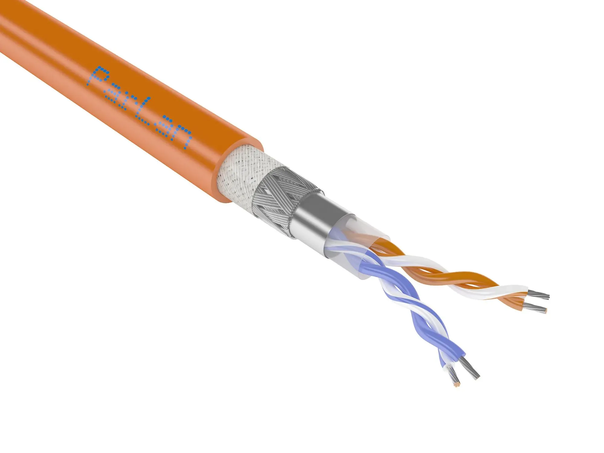 Кабель (провод) ParLan Patch SF/UTP Cat5e ZH нг(А)-HF 2х2х0,48