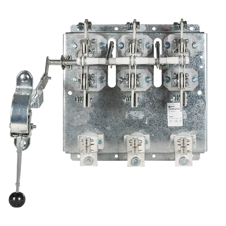 Разъединитель-предохранитель РПС-6 630А левый привод, без ППН Basic EKF rps-r-630l