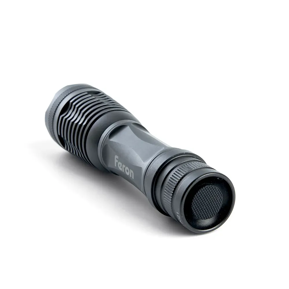 Фонарь светодиодный аккумуляторный USB ZOOM алюминий