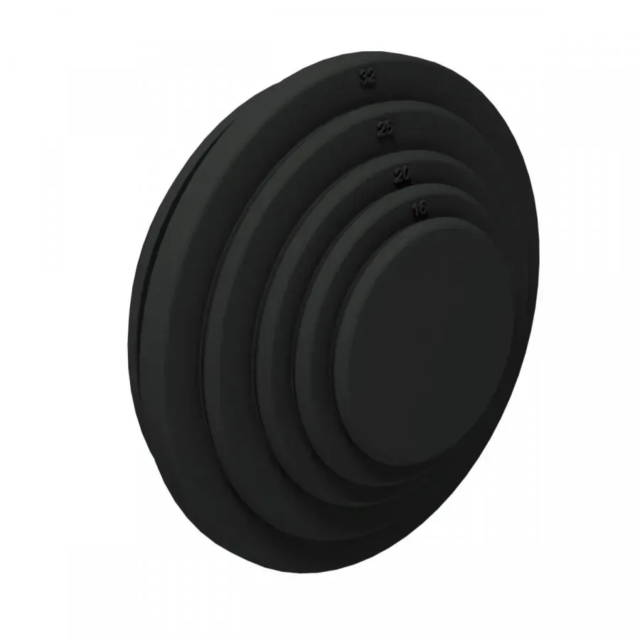 Гермоввод д32 черный (5шт/500шт кор/уп) Промрукав PR80.0185