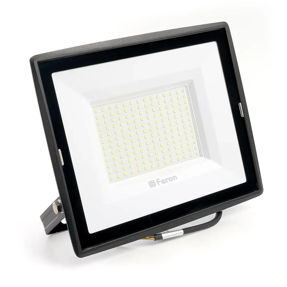 Прожектор светодиодный до-150w 6400к 14250лм ip65 черный STEKKER 32104