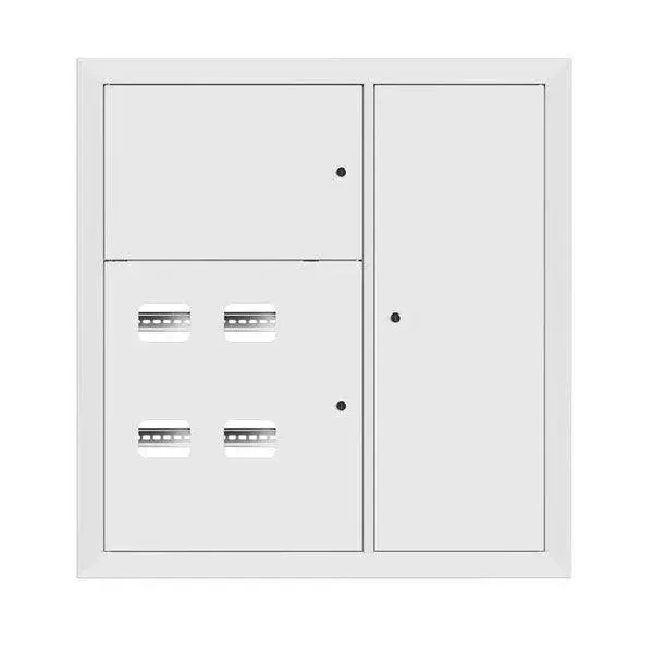 Щит этажный 4 кв. ral9003 (1000х950х160) proxima EKF MB29-V-4-RAL9003