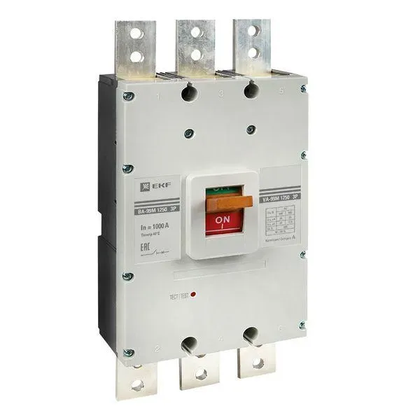 Выключатель автоматический ва-99м 1250/1000а 3p 35ка basic EKF MCCB99-1250-1000M