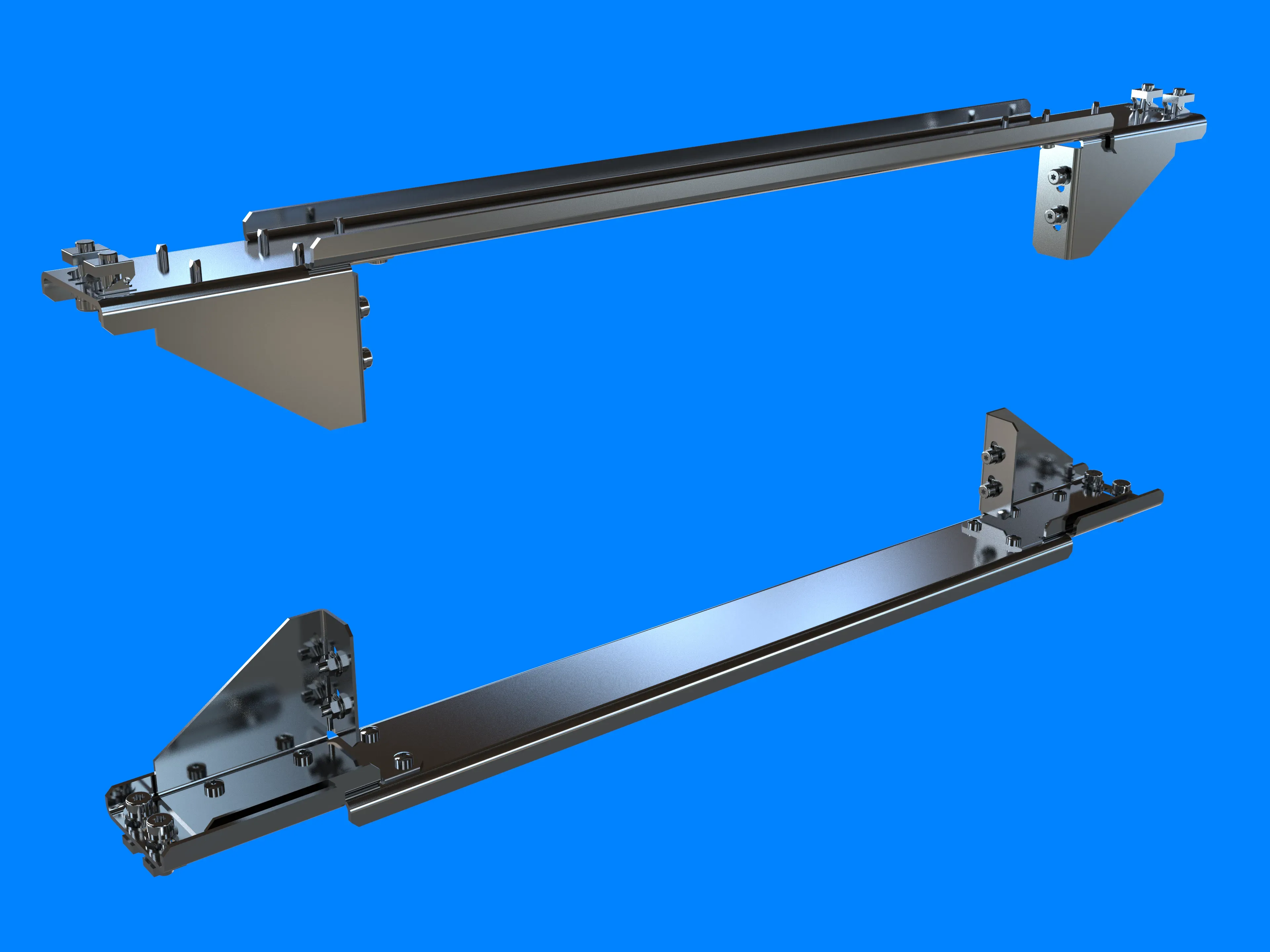 Комплект монтажных уголков для 19-дюймового оборудования RS52 2U (2 шт.) УЗОЛА U0252150204