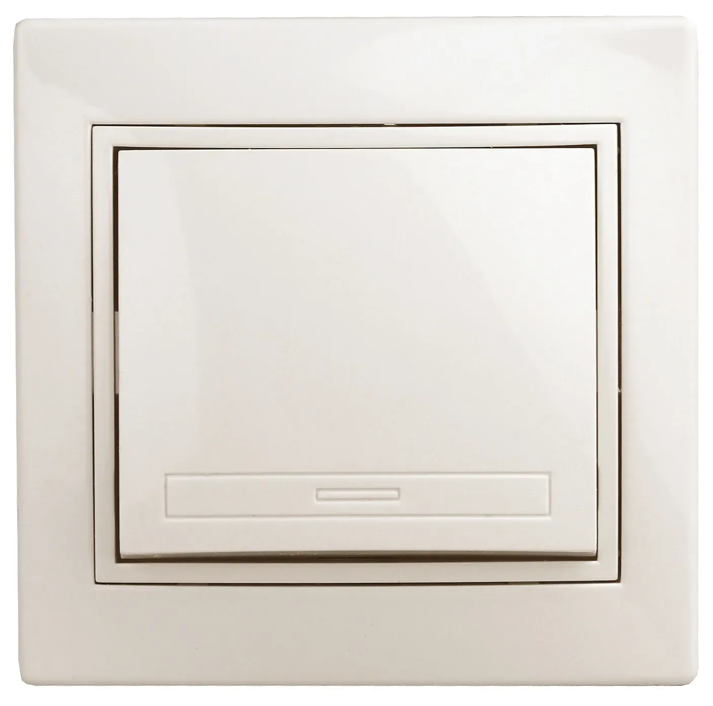 Выключатель Intro Plano 1-101-02 одноклавишный, 10А-250В, IP20, СУ, слоновая кость ЭРА Б0053722