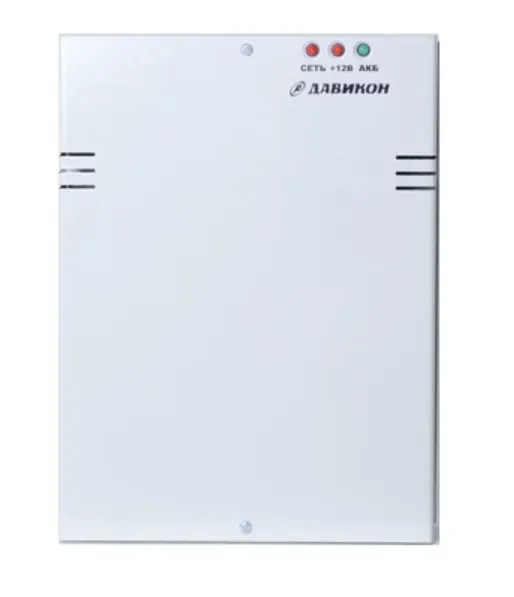 Источник вторичного электропитания резервированный 12В 8А Давикон ИВЭПР-1280С-7/2