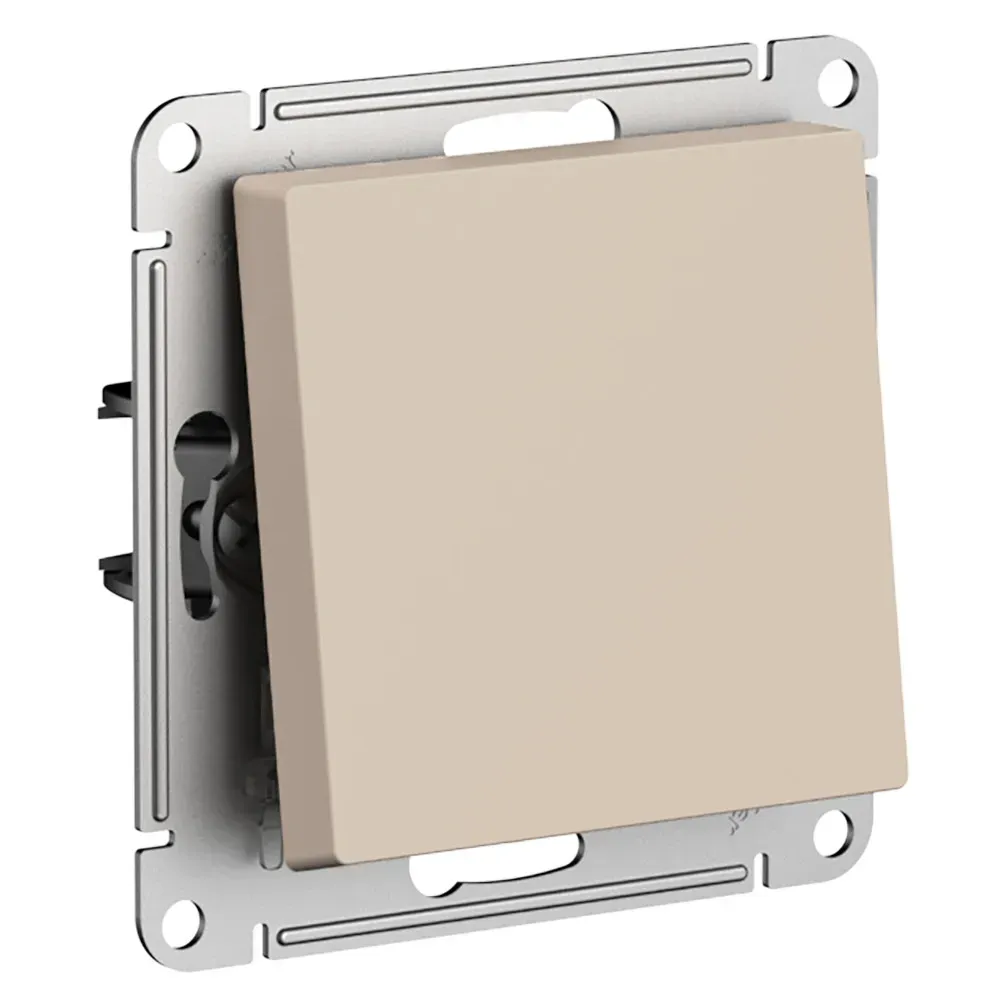 ATLASDESIGN ВЫКЛЮЧАТЕЛЬ с самовозвратом, сх.1, 10АХ, механизм, ПЕСОЧНЫЙ SE (Потенциал) ATN001215