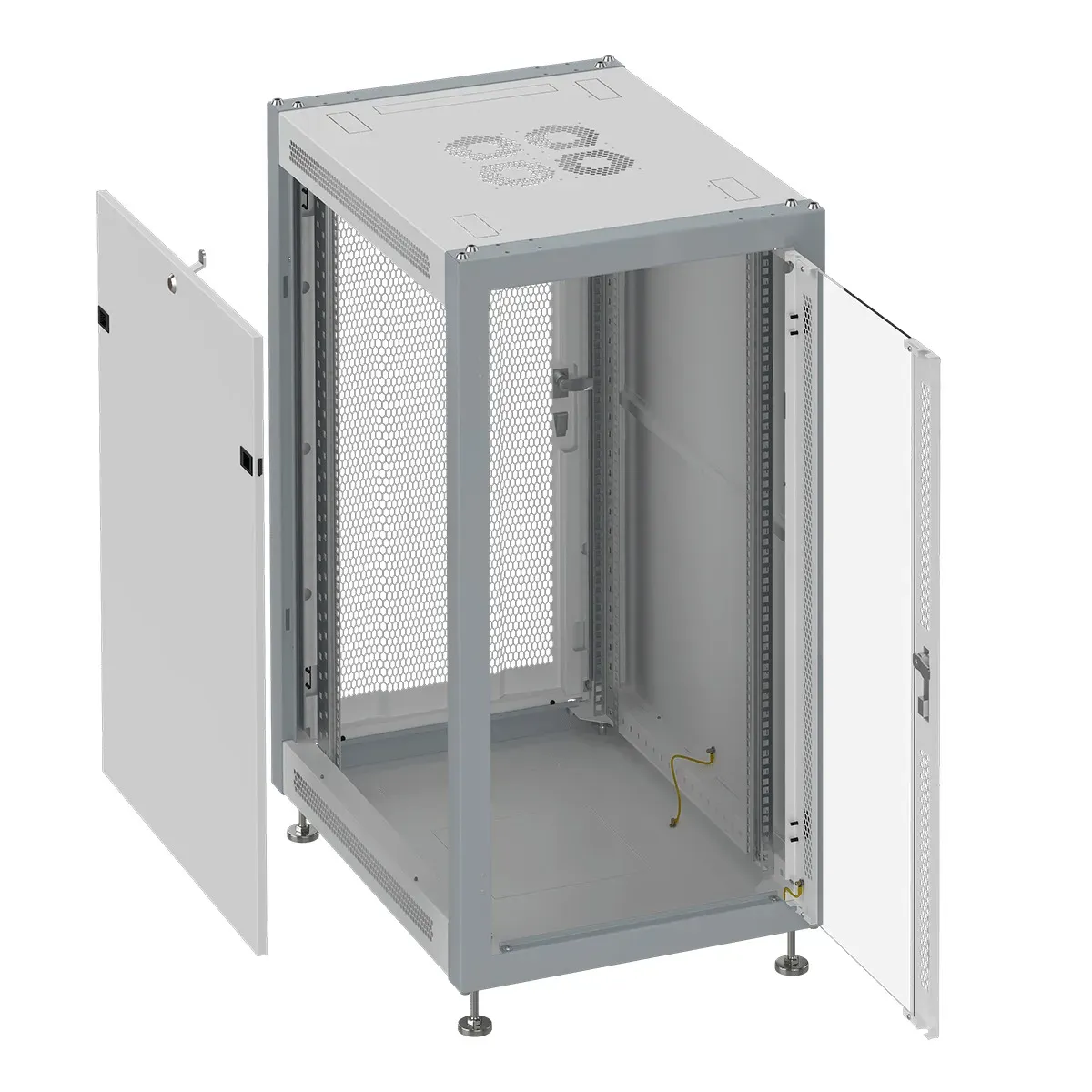 Шкаф телекоммуникационный напольный 22U 600x800