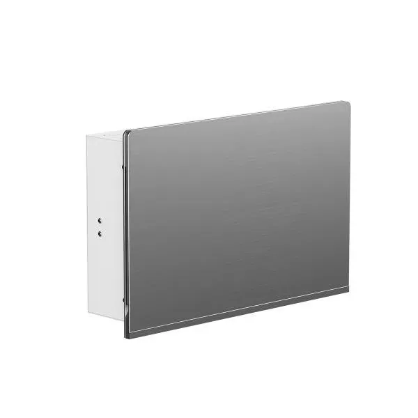 Корпус artshell elegance встраиваемый силовой 22 модуля серебристый металлик ekf EKF ARTSHELL-E-22P-SM