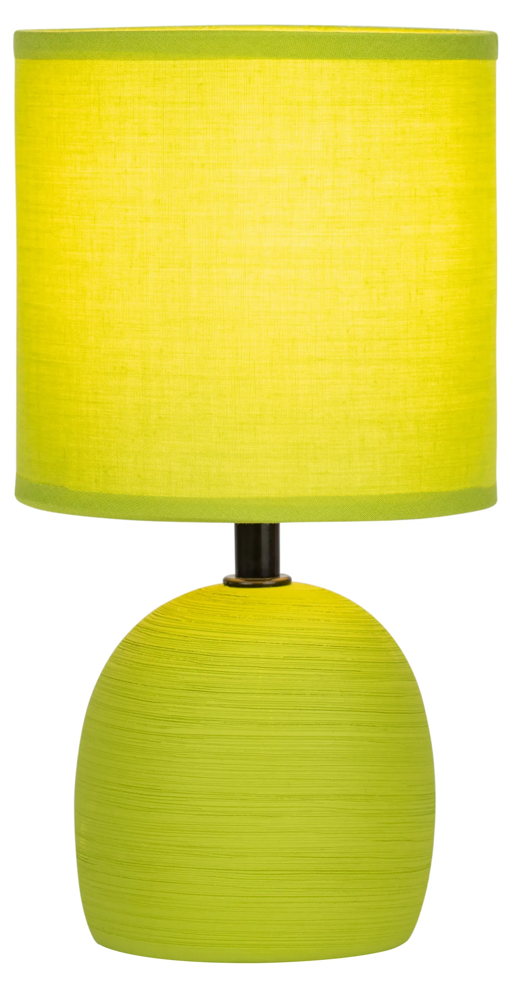 Настольная лампа Sheron 7067-503 Е14 40 Вт керамика салатовая с абажуром Rivoli Б0057262