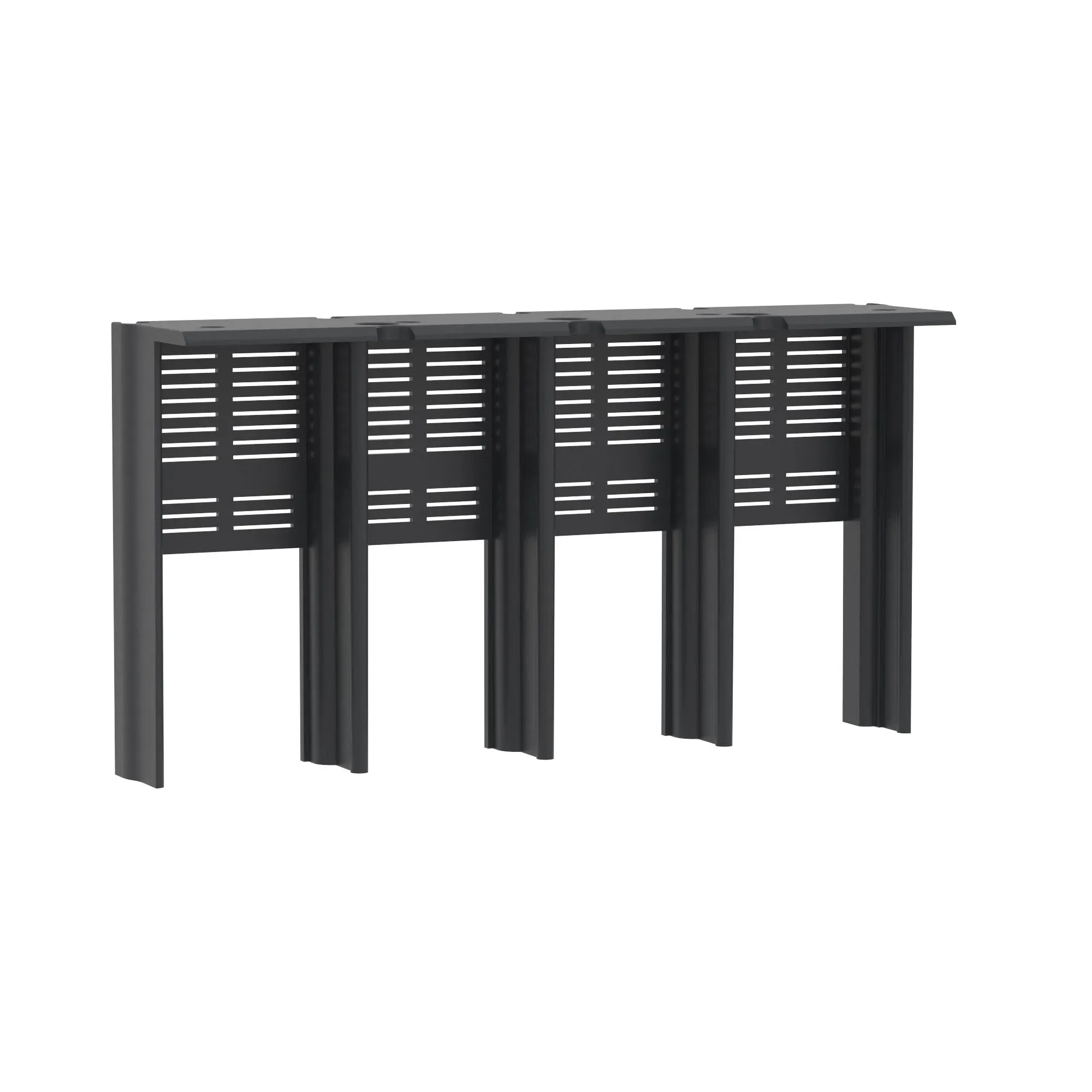 Клеммн. крышка низкая для mnx400/630  4p 2шт. ДКС TCF-MNX630-4P-L