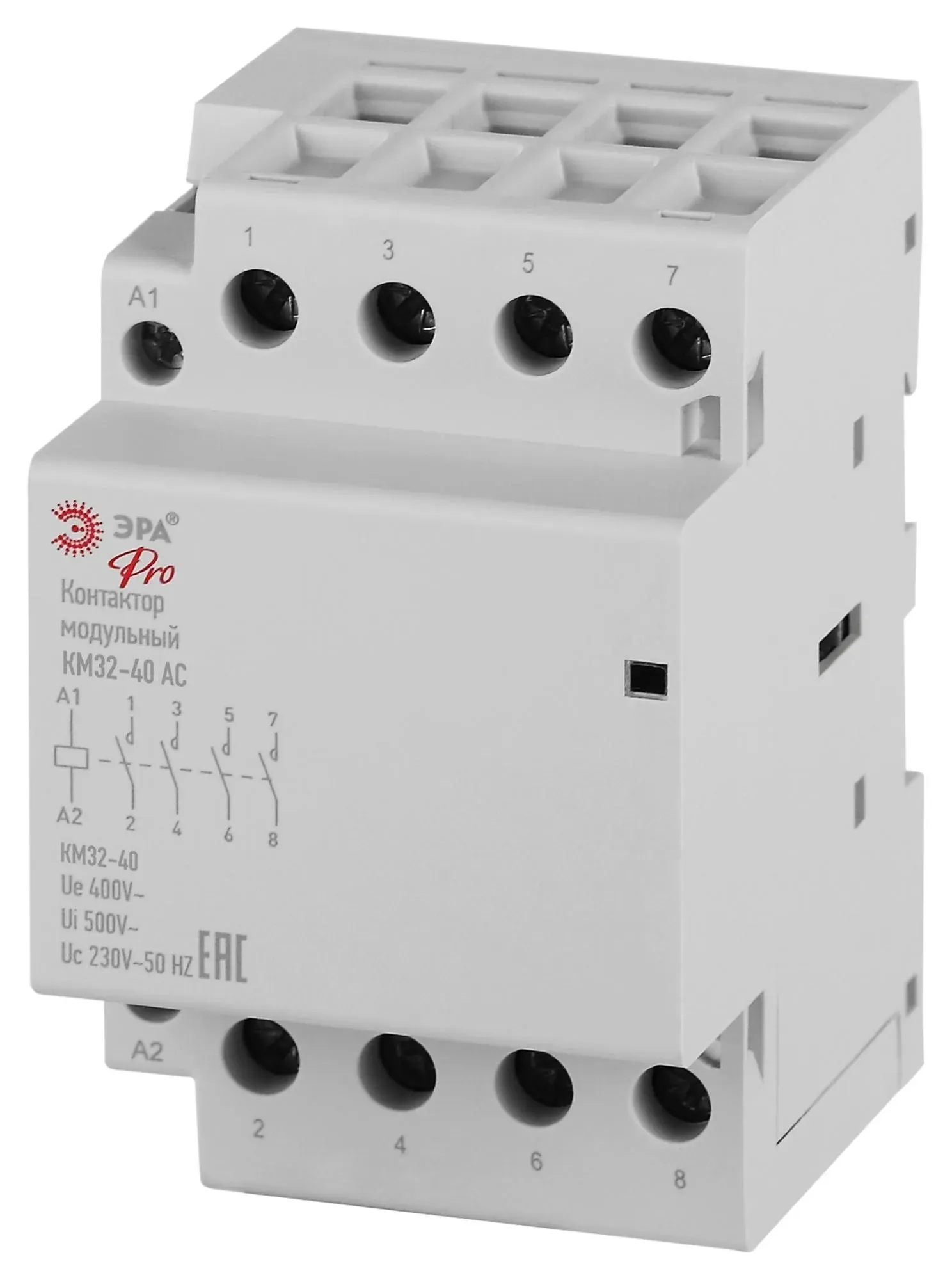 Контактор модульный PRO NO-902-335 КМ32-40 АС ЭРА Б0062327