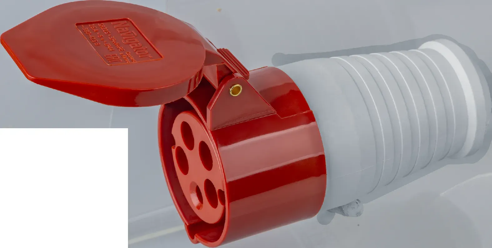 Розетка nca-sr215-16-380 переносная 16а 3p+n+pe ip44 NAVIGATOR GROUP 23190