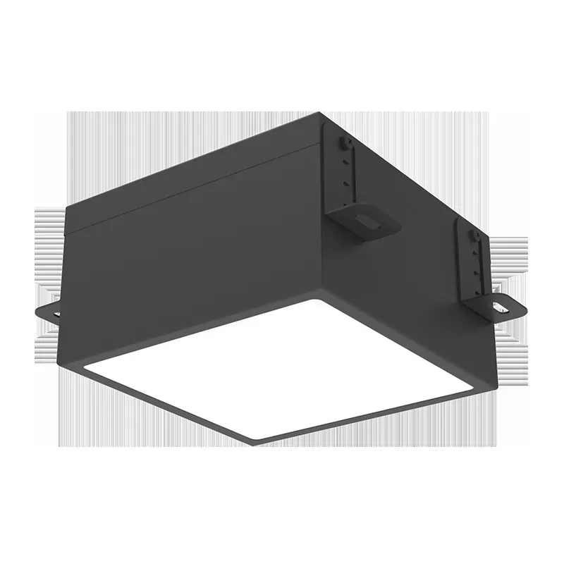 Светильник светодиодный ДВО-25Вт 3000К IP54 DL-Grill DALI CRI90 черный Вартон V1-R0-91810-10D01-5402530