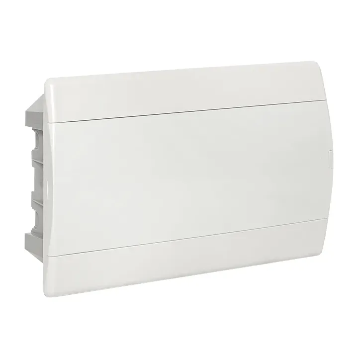 Щит распределительный щрв-п-18 (пром. упаковка) белая дверца ip41 basic EKF PB-V-18W-BAS