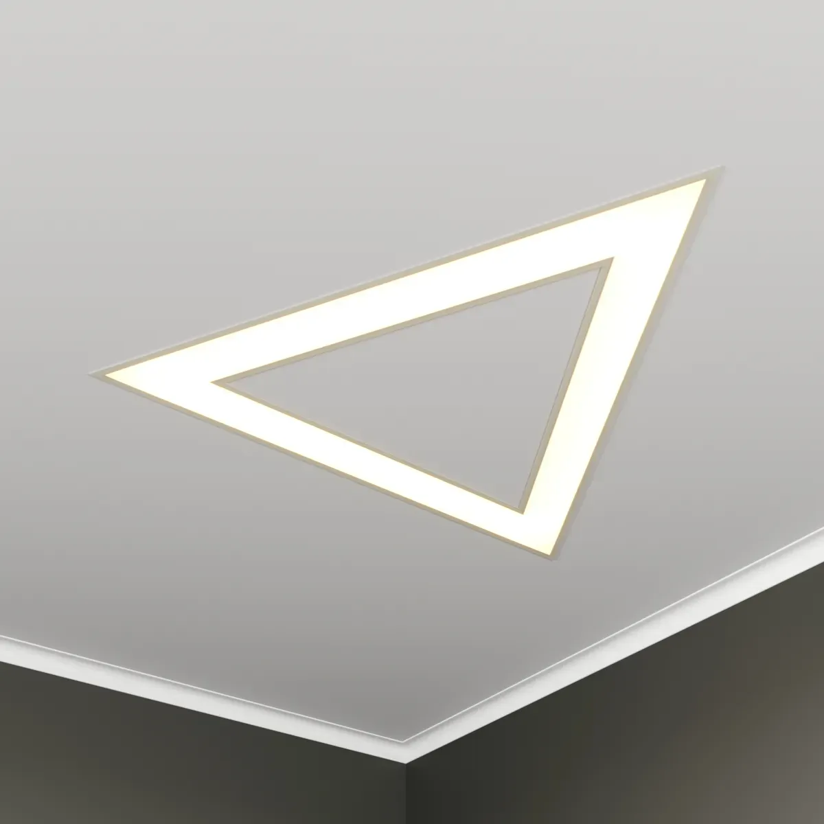 Светильник светодиодный RVE-LBX-HOLE-TRIO-1630-V (Треугольник с отв. 1630х1415х100мм S80мм 114Вт встраиваемый 4000K Белый) RVElektro RVE00003142