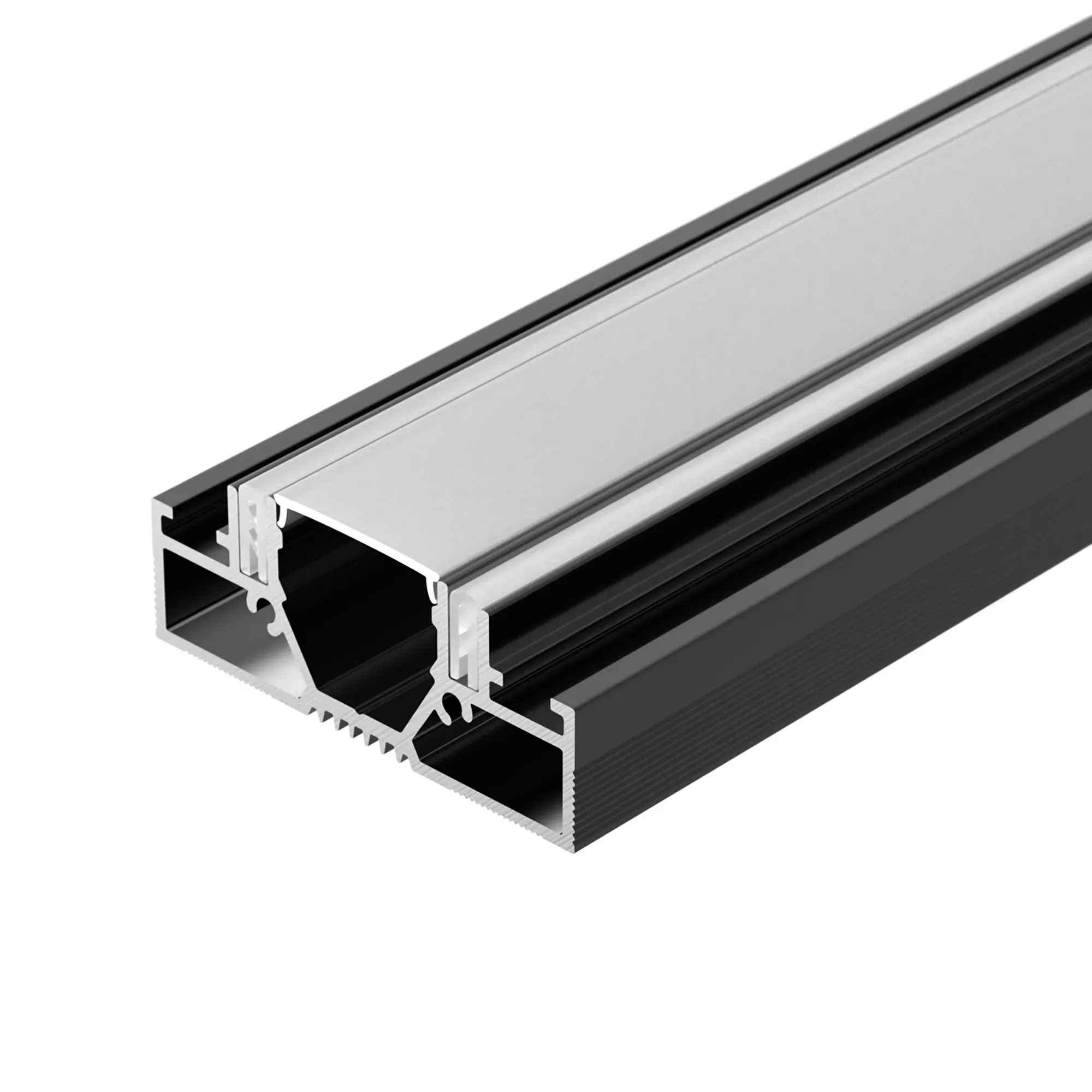 Профиль STRETCH-20-CEIL-D-CENTER-2000 BLACK (Arlight, Алюминий) Arlight 042946