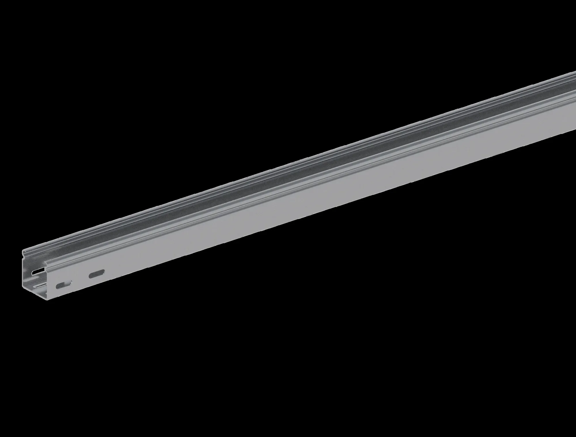 Лоток неперфорированный 50х50х2000 0.5 мм замковый inox  (aisi304) СОЭМИ Н0129141301