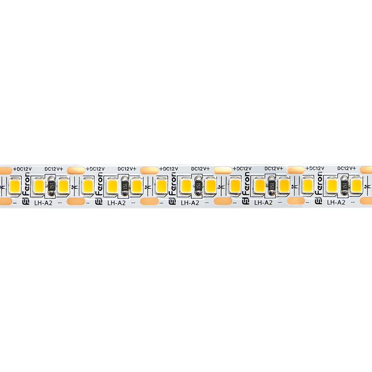 Лента светодиодная LEDх180/м 5м 17w/m 12в дневной