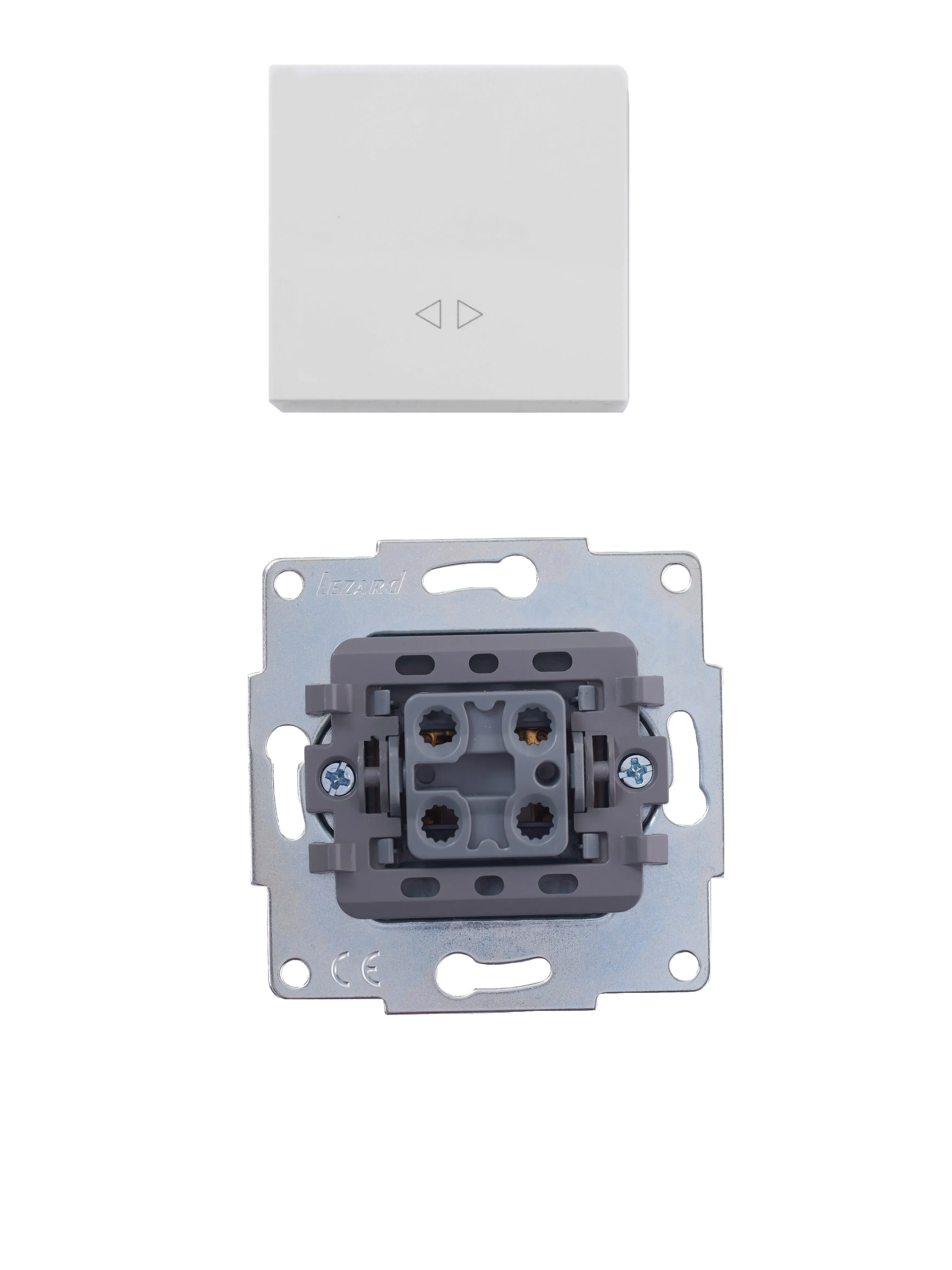 VESNA Выключатель промежуточный белый Lezard 742-0288-107