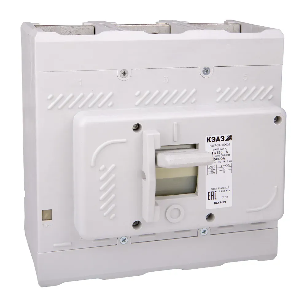 Выключатель автоматический ва57-39-340016-630а-1250-690ac-ухл3 КЭАЗ 112527